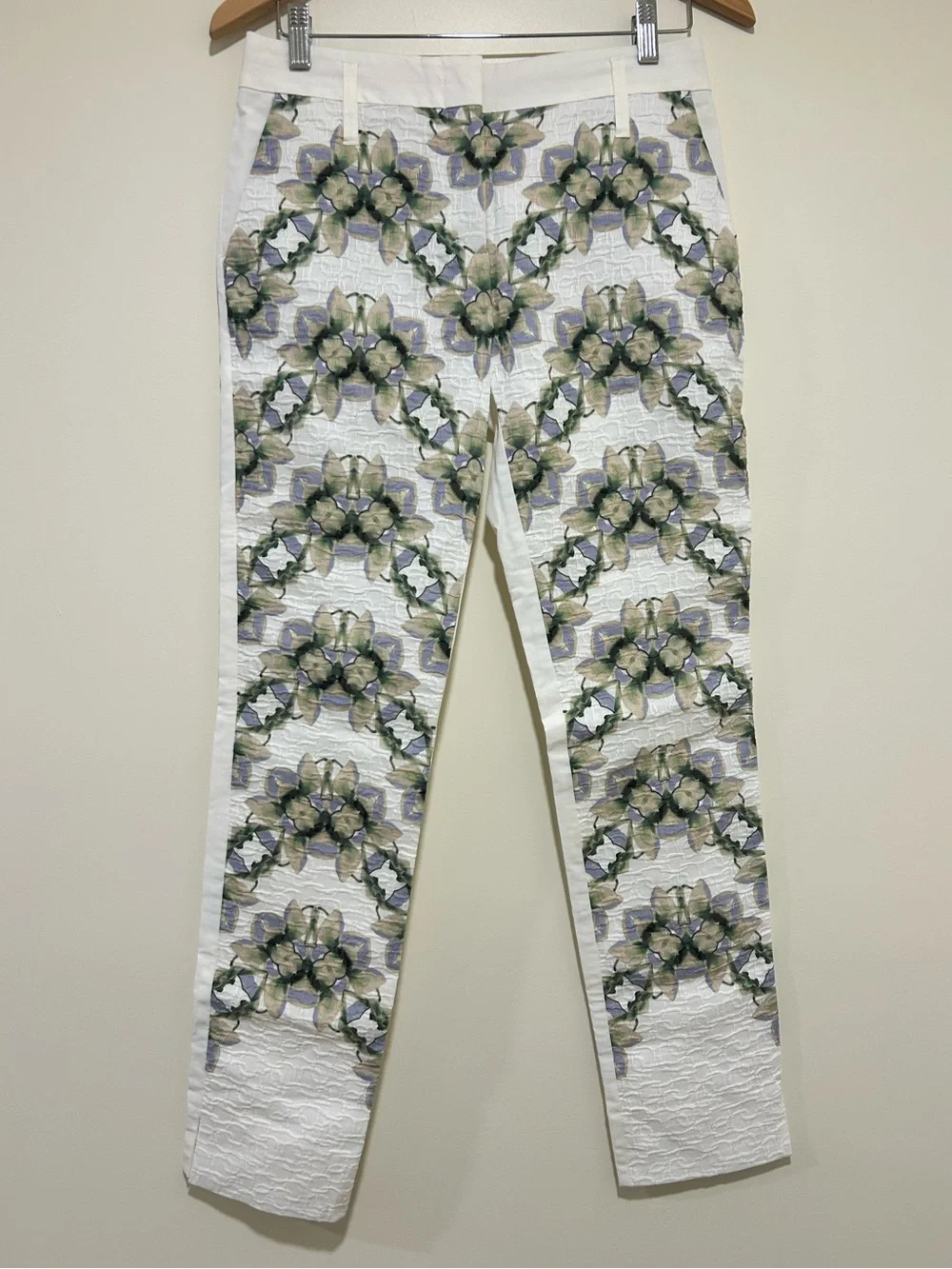 NWT Dorothee Schumacher Geometric Floral Art Trouser Pants Size 2